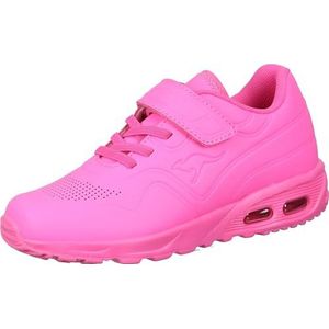 KangaROOS KX-Mega EV Sneakers voor dames, neonroze, 39 EU, neonroze, 39 EU