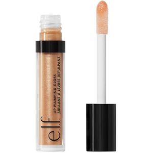e.l.f. Lip Plumping Gloss, sheer kleur met hoogglans, hydrateert en creëert vollere lippen met vitamine E, veganistisch en dierproefvrij, Champagne Glam, 2,7 ml