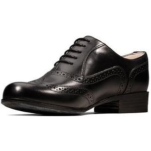 Clarks Hamble Oak Brogues dames,Schwarz Black Leather,38 EU