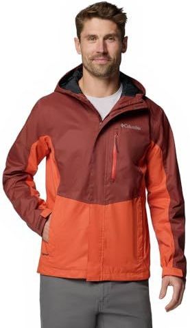 columbia pouring adventure iii waterproof jas rood heren