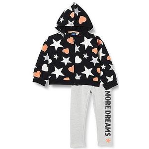 Chicco, Compleet: hoodie met ritssluiting, legging, Meisjes, sabel, 5 jaar