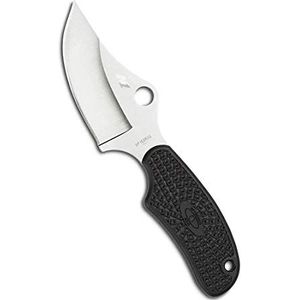 Spyderco Uniseks – volwassenen, zwart, outdoor mes, ARK-Always Ready Knife, lemmet: 6,4 cm, mes voor jacht, avontuur, schede, normaal