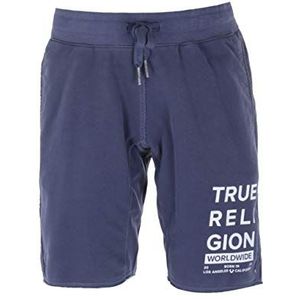 True Religion Worldwide Solid Navy Shorts voor heren