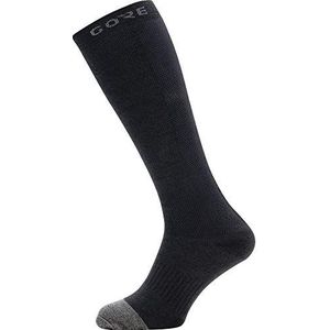 GORE WEAR M Long Thermo-sokken, uniseks, grafietgrijs/zwart, 35-37, 100231