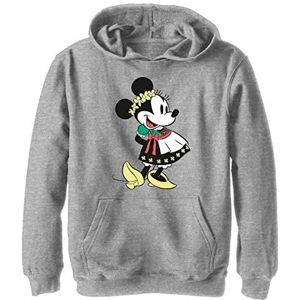 Disney Characters Dirndl Basics Boy's Hooded Pullover Fleece, Athletic Heather, Small, Athletic Heather, S