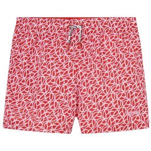 Pepe Jeans Jongens P Print Zwemshort, Rood (Kersenrood), 16 Jaar, Rood (groen rood), 16 jaar