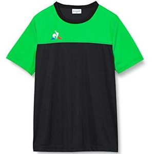 Le Coq Sportif Nr. 3 shirt voor kinderen MC Eti T-shirt, dames, zwart/St Etienne, 12 A