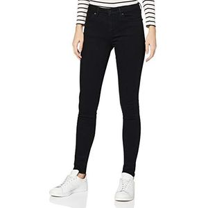 ESPRIT Stretch jeans met biologisch katoen, Black Rinse, 25W x 30L