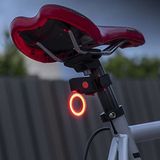 InnovaGoods® LED achterlicht voor de fiets Biklium, USB oplaadbaar achterlicht voor de fiets, super helder achterlicht voor de fiets met rem sensor, 5 waterdichte modi.
