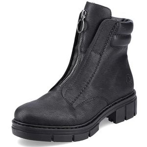 Rieker Y4570 Modieuze laarzen voor dames, zwart, 36 EU