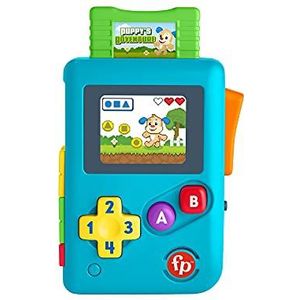 Fisher-Price Laugh & Learn Lil’ Gamer - UK English Edition, educational musical activity toy for baby and toddlers ages 6-36 months, HBC89