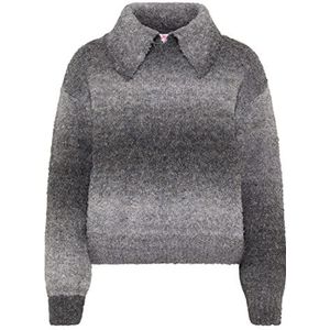 myMo Gebreide trui voor dames 12419595, zwart grijs, M/L