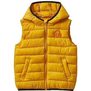 United Colors of Benetton Vest donsjack voor kinderen en jongens, Giallo Ocra 0d6, 98