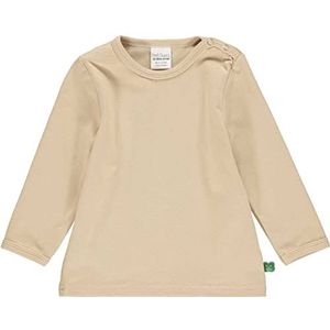 Fred's World by Green Cotton Alfa T-shirt voor babymeisjes, zand, 68 cm