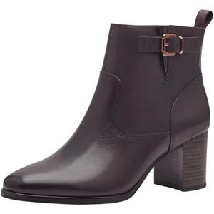 Marco Tozzi Dames Bootie Zip+Slip 2-25061-43 Modelaarzen, mokka, 41 EU, mokka, 41 EU