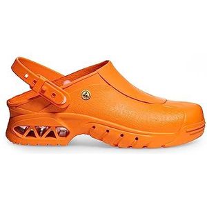 Abeba 39630-42 ESD autoclaveerbare klompschoenen maat 42 oranje