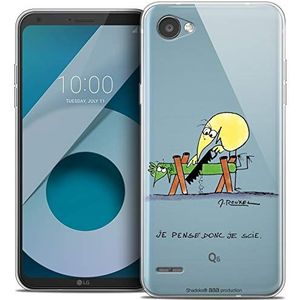 Beschermhoes voor LG Q6, ultradun, motief: Per Pense Donc