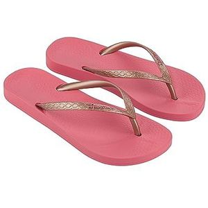 Ipanema Anatomica TAN FEM teenslippers voor dames, roze/metallic roze, 43 EU, Roze Metallic Roze, 43 EU