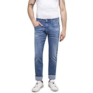Replay Heren Anbass Slim Jeans, blauw (medium blue) 9), 27W x 30L
