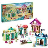 LEGO ǀ Disney Princess: Disney Princess marktavonturen, Bouwbaar Prinsessenspeelgoed voor Kinderen met Schatkaart en 4 Poppetjes van Personages, Cadeau voor Meisjes en Jongens vanaf 6 Jaar 43246