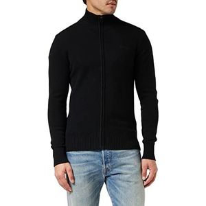 Schott NYC Pullover/sweater voor heren, Zwart, XL