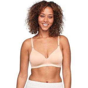 Warner's Women's Blissful Benefits Super Soft Wireless Lightly Lined Comfort Bra RM1691W, Butterscotch, 38B