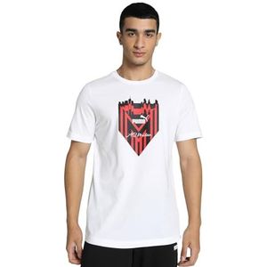 PUMA T-shirt Ftlbicons voor volwassenen, Wit, XXL