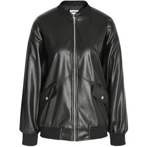 NOISY MAY Nmronja Noos Extra grote jas, zwart, XL voor dames, Zwart, XL