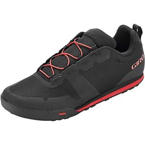 Giro Tracker Fastlace mountainbiking-schoen, zwart/helder rood, 40 EU
