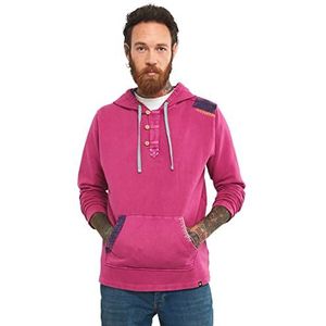 Joe Browns Opvallende hoodie met capuchon, voor heren, roze, extra groot