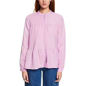 ESPRIT Blouse van linnenmix, lila (lilac), XS