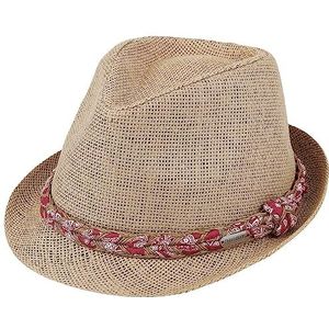 CHILLOUTS Labasa hoed voor dames, 82, rood/bruin, M