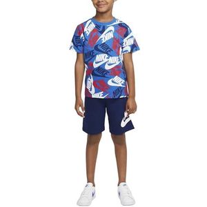 NIKE Korte kinderset 86H749 – blauw, 7 jaar