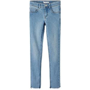 NAME IT Skinny Fit jeans voor meisjes, blauw (light blue denim), 140 cm