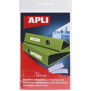 APLI 2617 - Zelfklevende vakken voor etiketten 35 x 75 mm 8 u.