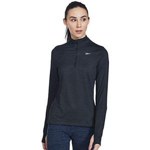 Reebok Sweatshirt voor dames, Re 1/4 rits