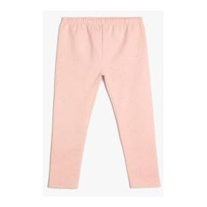 Koton Baybgirls Basic Gleamy Elastische tailleband katoenen legging, roze (274), 18-24 Monate
