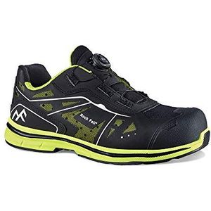Rock Fall Unisex Luna ESD Boa industriële schoen, zwart en geel, 5 UK, Zwart en Geel, 37.5 EU