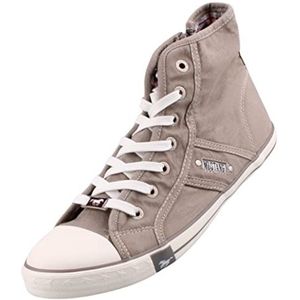 MUSTANG Dames 1099-506-9 hoge sneakers, Grijs Grau 2, 40 EU