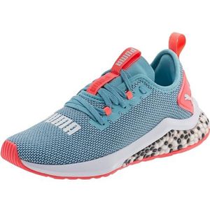 PUMA Unisex Kids Hybrid Nx Jr Hardloopschoenen, Blauw Melkachtig Blauw Calypso Koraal Puma Wit 07, 38.5 EU