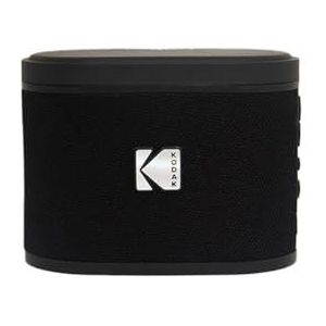 KODAK SOUNDBRIX Draadloze draagbare luidspreker, aansluiting tot 100 luidsprekers, magnetisch dock en krachtig geluid, 5 W, 3 uur looptijd, zwart