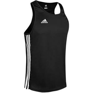 Adidas Boksvest, tanktop voor fitness, gym oefeningen en work-outs, mouwloos, licht, rekbaar materiaal, basispunch