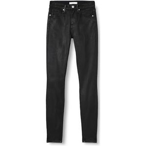 Tommy Hilfiger Dames Th Flex Como Skinny Rw CTD Blk Jeans, Denim (Black Coated), 30W x 28L