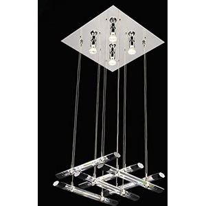 Italux Diamond Moderne hanglamp met 16 lichtpunten, GU10 + G4