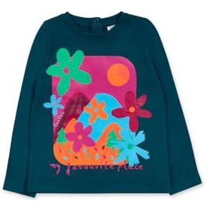 Tuc Tuc T-shirt voor meisjes, Groen, 6 Maanden
