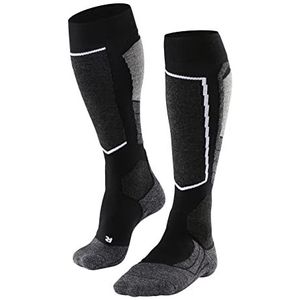 FALKE Heren SkiSokken SK2 Intermediate M KH Wol Functioneel Material Warm Dik 1 Paar, Zwart (Black-Mix 3010), 49-50