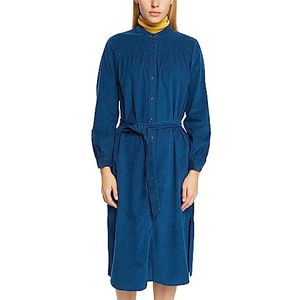 Midi Jurk Spijkerjurk Esprit Esprit Midi Belted Tencel Dress In
