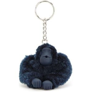 Kipling MONKEYCLIP S Sleutelhanger met kleine aap, Blue Bleu 2 (Blauw)