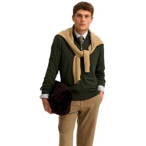 bugatti - Veste en Tricot - Groen - 190 - Cardigan