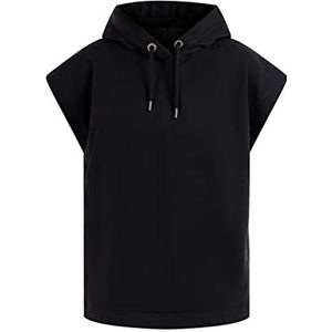 acalmar Dames oversized sweatshirt 37825494-AC01, zwart, XL, zwart, XL